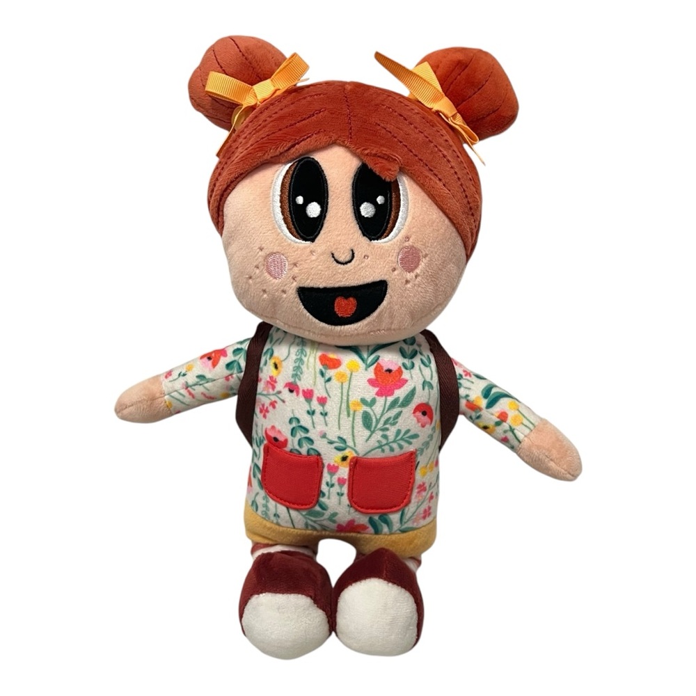 Lily Huckleberry Doll with Backpack Plush Toy This Little Street 13”